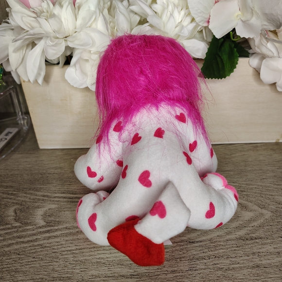 Pink Heart Plush Lion - Picture 3 of 6